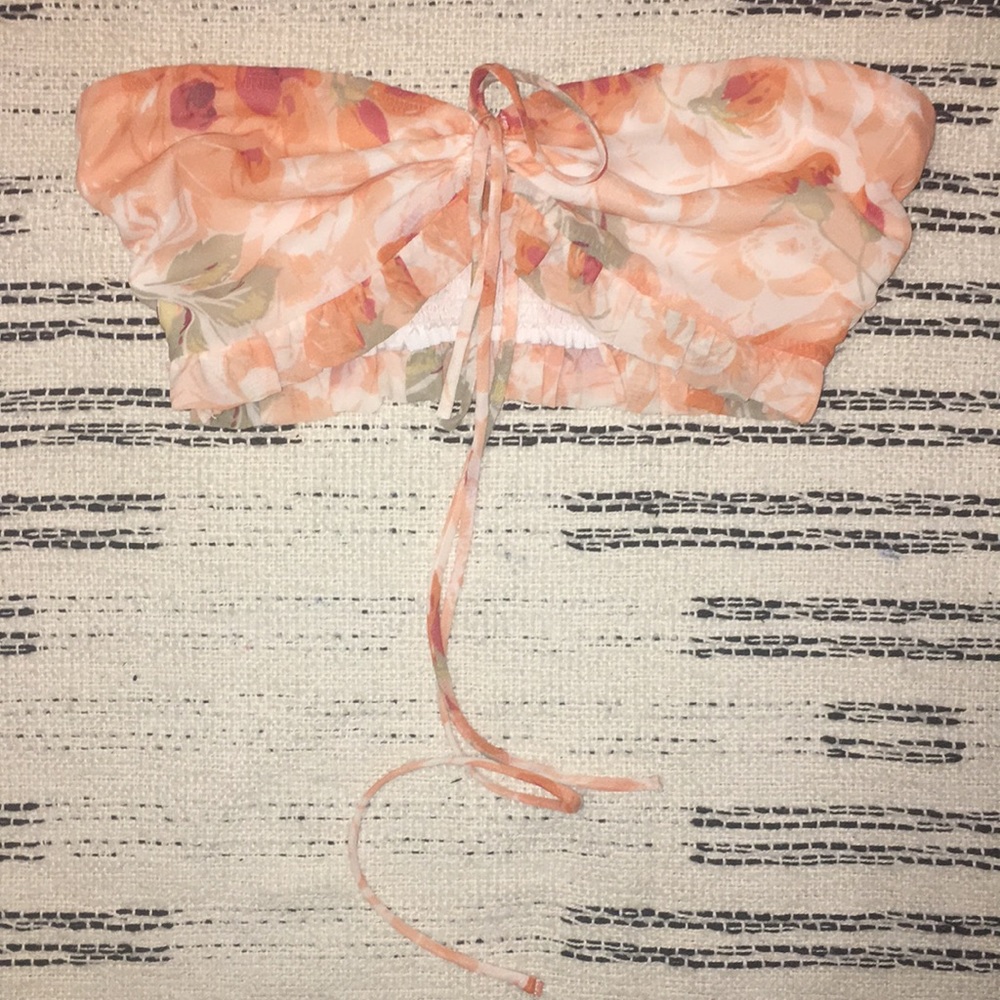 Floral bandeau XS Majorelle